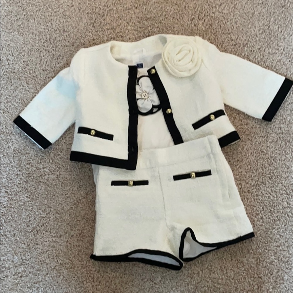 Janie & Jack baby Chaneel look outfit 18-24